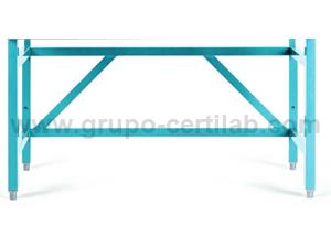 SUPORTE AJUSTAVEL PARA CABINE DE FLUXO LAMINAR KS 9